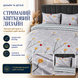 Постільна білизна з бязі Gold Lux &laquo;Кульбабки хвилька&raquo;, двоспальна, наволочки 70&times;70 см BGL10-3 фото 3