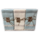 Рушники кухонні Lorenzella блакитні/білі 40&times;60 см набір 6 шт (003-03-005) 003-03-005 фото 1