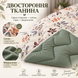 Ковдра двостороння LERI MAX з холофайбером 200&times;220 см, сатин/мікросатин, 400 г/м&sup2;, зелена lmx-hol-grn-200 фото 4