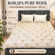 Ковдра Pure Wool 200&times;220 см мікрофібра штучна вовна 350 г/м&sup2; woo-sle-bla-203 фото 1