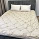 Ковдра Pure Wool 200&times;220 см мікрофібра штучна вовна 350 г/м&sup2; woo-sle-bla-203 фото 5
